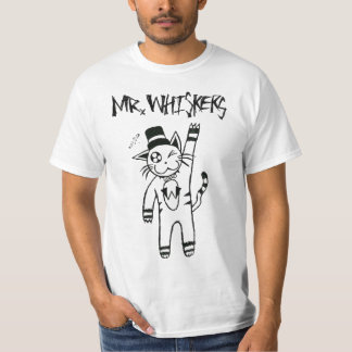 De heer Whiskers zegt Hi T-Shirt