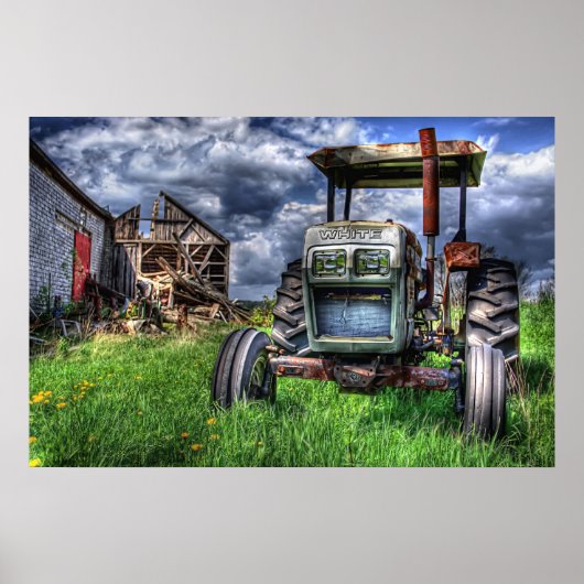 de heer White Poster (Voorkant)