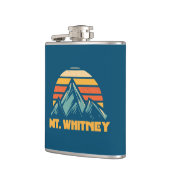 De heer Whitney California Retro Turquoise Heupfles (Links)