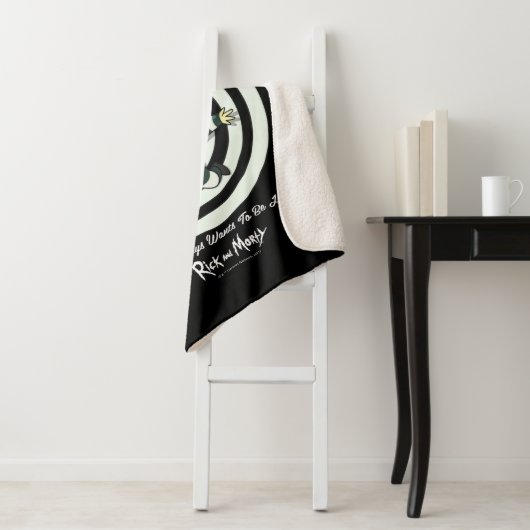 De heer wil altijd worden gejaagd sherpa deken (In situ)