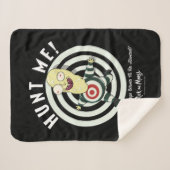 De heer wil altijd worden gejaagd sherpa deken (Voorkant (horizontaal))