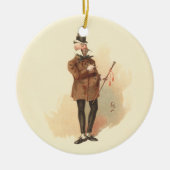 De heer Wilkins Micawber David Copperfield Keramisch Ornament (Voorkant)