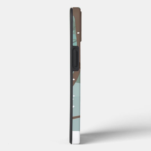 de heer Winter Snowman Case-Mate iPhone Case (Achterkant / Rechts)