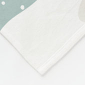 de heer Winter Snowman Fleece Deken (Hoek)