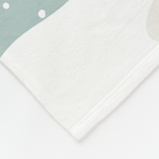 de heer Winter Snowman Fleece Deken (Hoek)