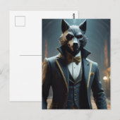 De heer Wolf Briefkaart (Voorkant / Achterkant)