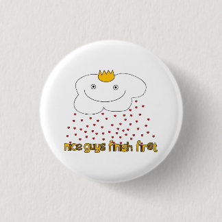 de heer wolk regeert liefde ronde button 3,2 cm