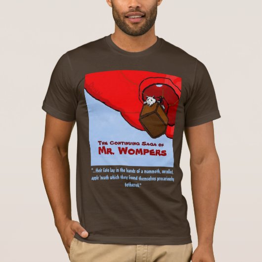 de heer Wompers T-shirt (Voorkant)