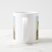 De heer Wonderful Grote Koffiekop (Achterkant)