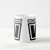 De heer Wonderful Koffiemok (Center)