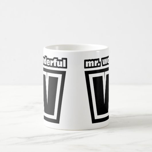 De heer Wonderful Koffiemok (Center)