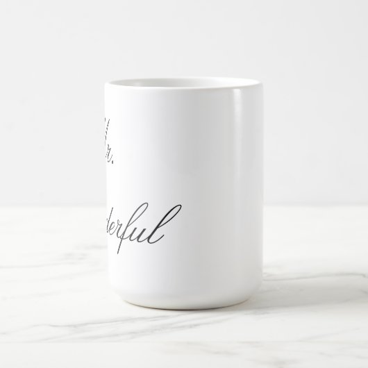 De heer Wonderful Mok (Center)