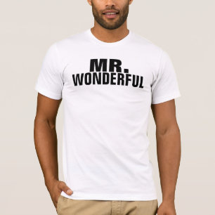 De heer Wonderful T-shirt