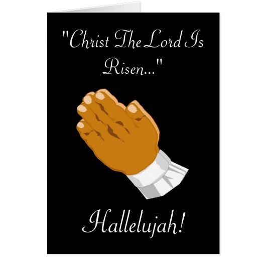 De Heer wordt gerezen als ik zijn handen kind Chri (Voorkant)