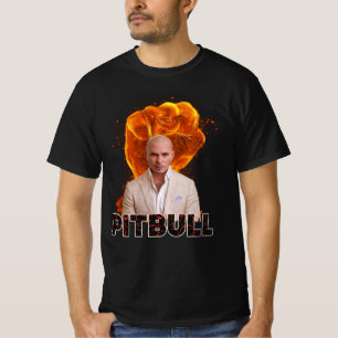 de heer Worldwide Pitbull T-shirt