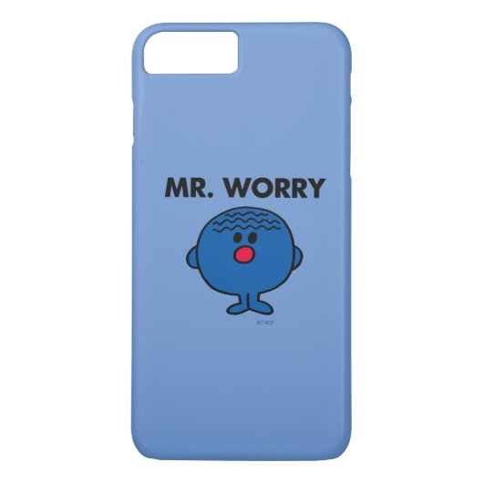 de heer Worry Classic Case-Mate iPhone Case (Achterkant)