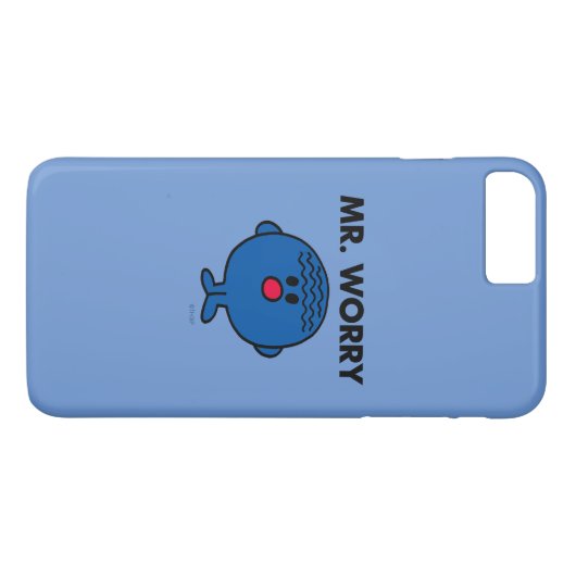 de heer Worry Classic Case-Mate iPhone Case (Achterkant (Horizontaal))