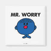 de heer Worry Classic Magneet (Voorkant)