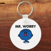 de heer Worry Classic Sleutelhanger (Achterkant)