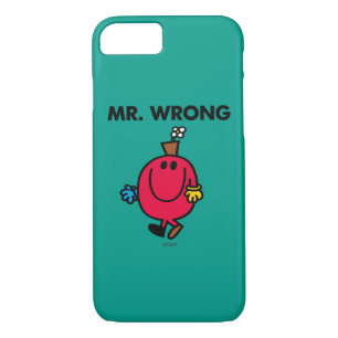 de heer Wrong Classic iPhone 8/7 Hoesje