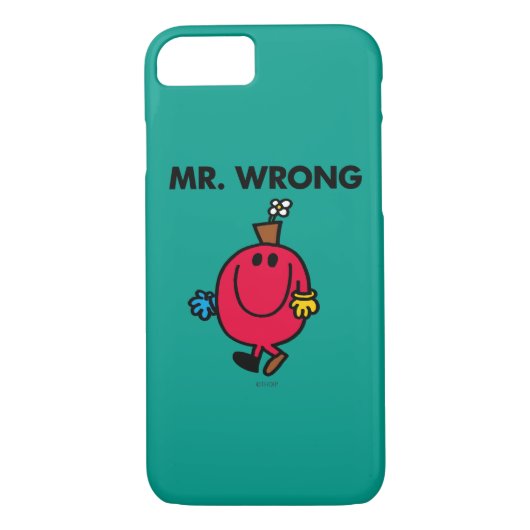 de heer Wrong Classic Case-Mate iPhone Case (Achterkant)