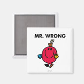 de heer Wrong Classic Magneet (Voorkant / Achterkant)