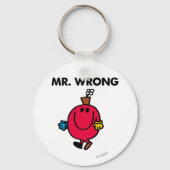 de heer Wrong Classic Sleutelhanger (Voorkant)