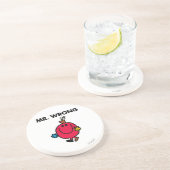 de heer Wrong Classic Zandsteen Onderzetter (Zijkant)