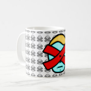 de heer X - Anonieme mysterieuze persoon v1.1 Koffiemok