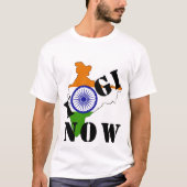 de heer yogi adityanath eerste minister van uttar  t-shirt (Voorkant)
