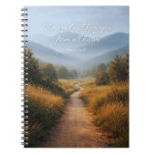 De Heer zal u behoeden – Psalm 121  Notitieboek (Voorkant)