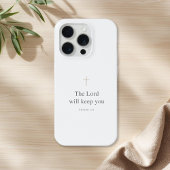 De Heer Zal U Behouden – Psalm 121 Christelijk iPhone Hoesje