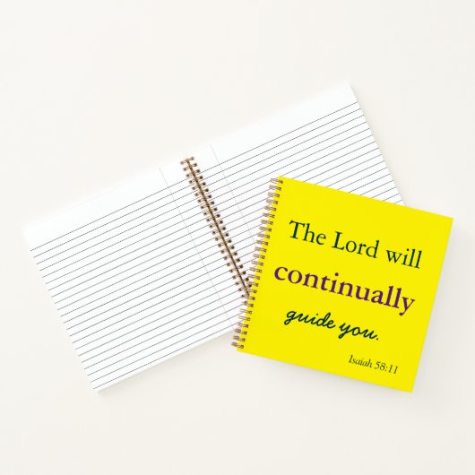 De Heer zal u leiden Notitieboek (Binnen)