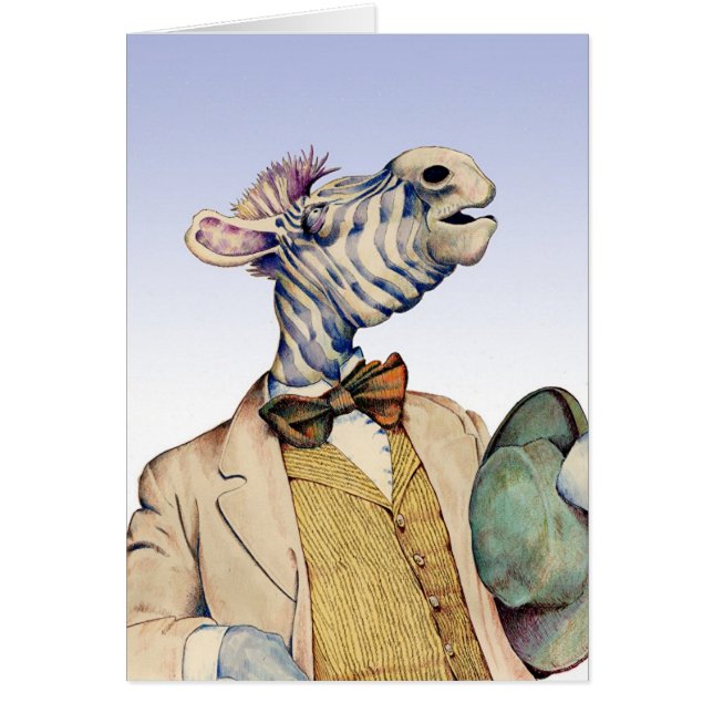 de heer Zebra (Voorkant)