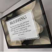 DE HEER ZEGENE U Nummers 6v24-26 Christelijk Poster