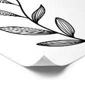 "De Heer zegent u en houdt u." Poster (Hoek)