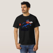 De heer Zip Zippy - USPS - Postdienst T-shirt (Voorkant volledig)