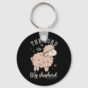De Heere is mijn herder, gebedje Christelijke scha Sleutelhanger