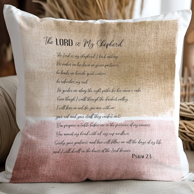 De Heere is mijn Herder Psalm 23 Kussen (Creator heeft geüpload)