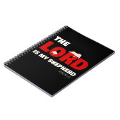 De Heere is mijn Herder Psalmen 23 Christelijk Gel Notitieboek (Linkerzijde)