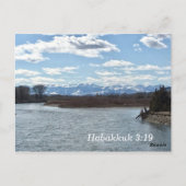 De Heere is mijn Kracht Bijbel Briefkaart (Achterkant)