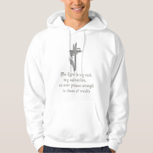 De Heere is mijn rots Psalm 18:2 Hoodie