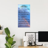 De Heere zegene u en behoede u Poster (Thuiskantoor)