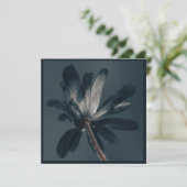 De heerlijk donkere bloem kaart (Staand voorkant)