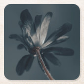 De heerlijk donkere bloem kartonnen onderzetters (Voorkant)