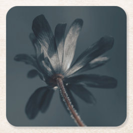 De heerlijk donkere bloem kartonnen onderzetters
