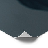 De heerlijk donkere bloem poster (Hoek)