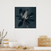 De heerlijk donkere bloem poster (Keuken)