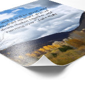 De heerlijke Manuscript van de Scène van de Bergle Foto Afdruk (Hoek)