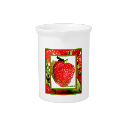 De Heerlijke Waterkruik van de aardbei Bier Pitcher